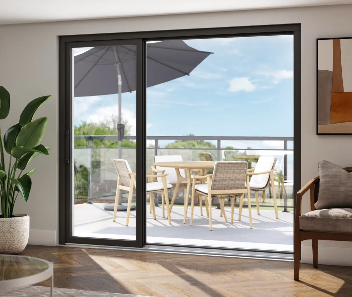 Camille patio door