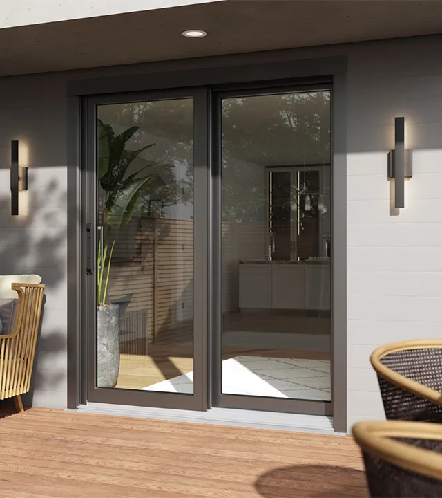 Porte patio Camille — vue extérieure